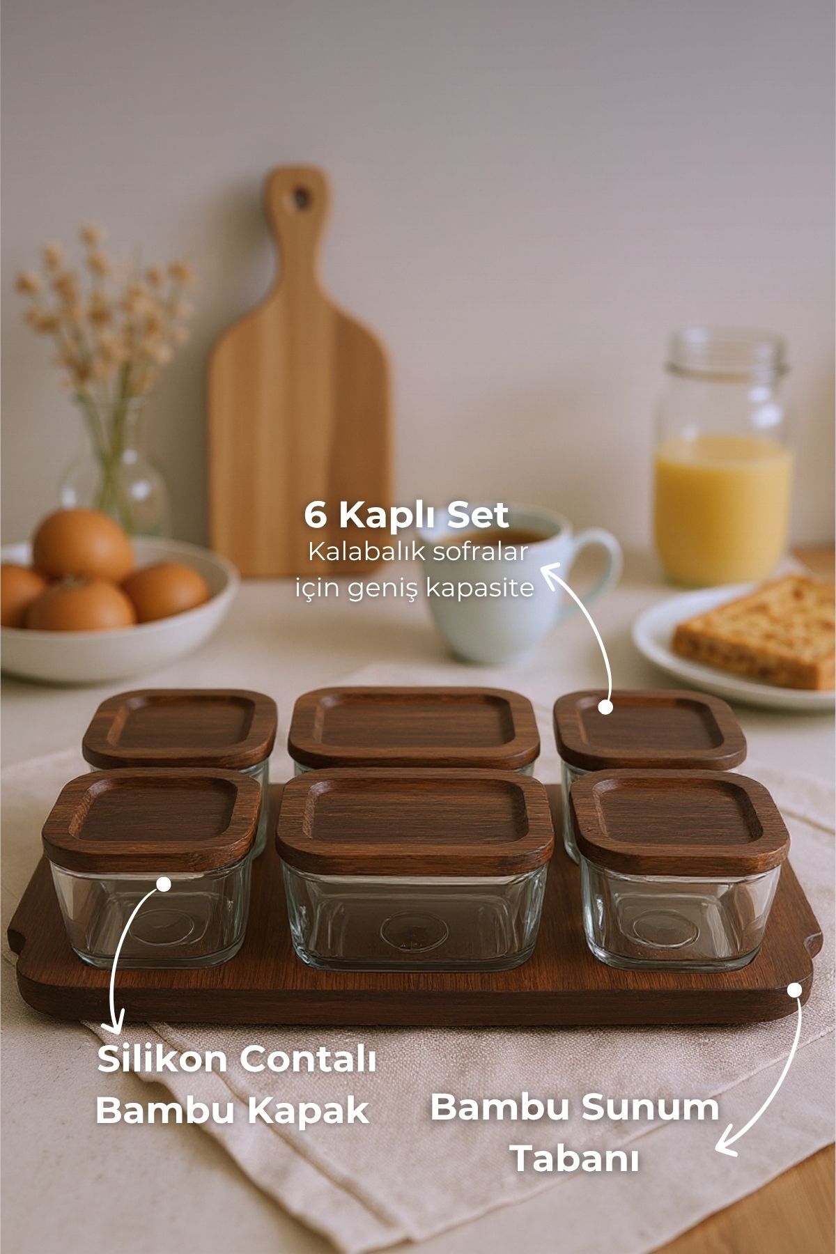 Nero - Enzo - 13 Piece Glass Breakfast Set Breakfast Set