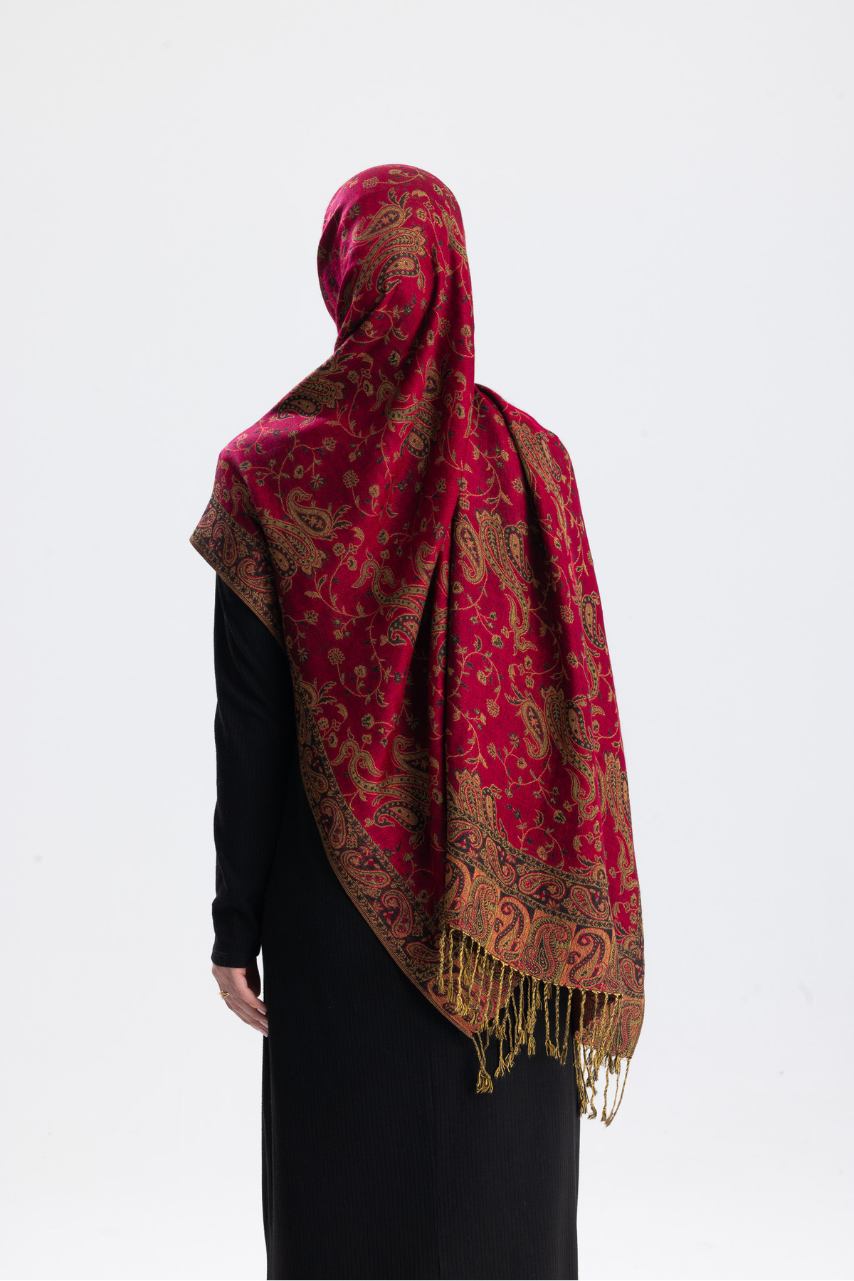 CHALE  Royale Passage Serisi - Cashmere Collection / Dokuma Kaşmir Şal - Görsel 5