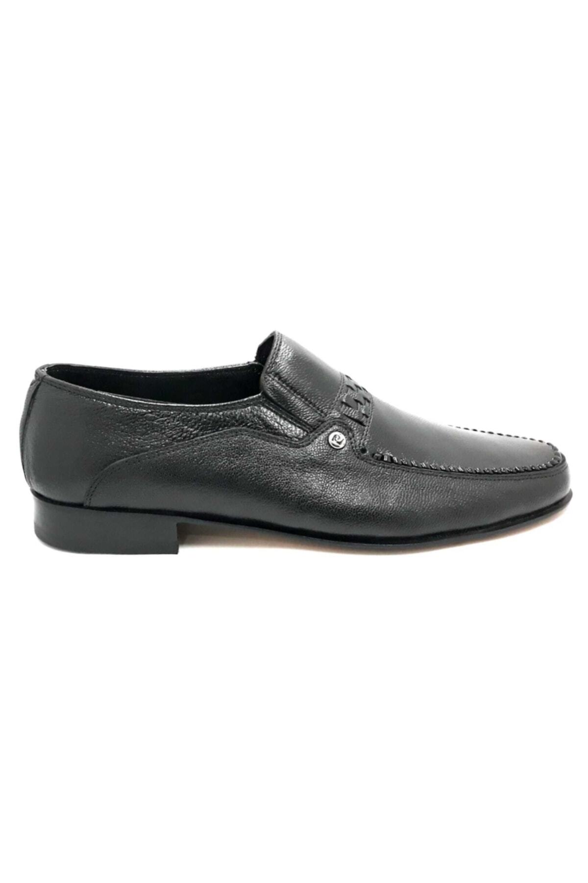 کفش چرم اصل مردانه مشکی ۳۶۱۰۲ پیر کاردین کفش کلاسیک Pierre Cardin