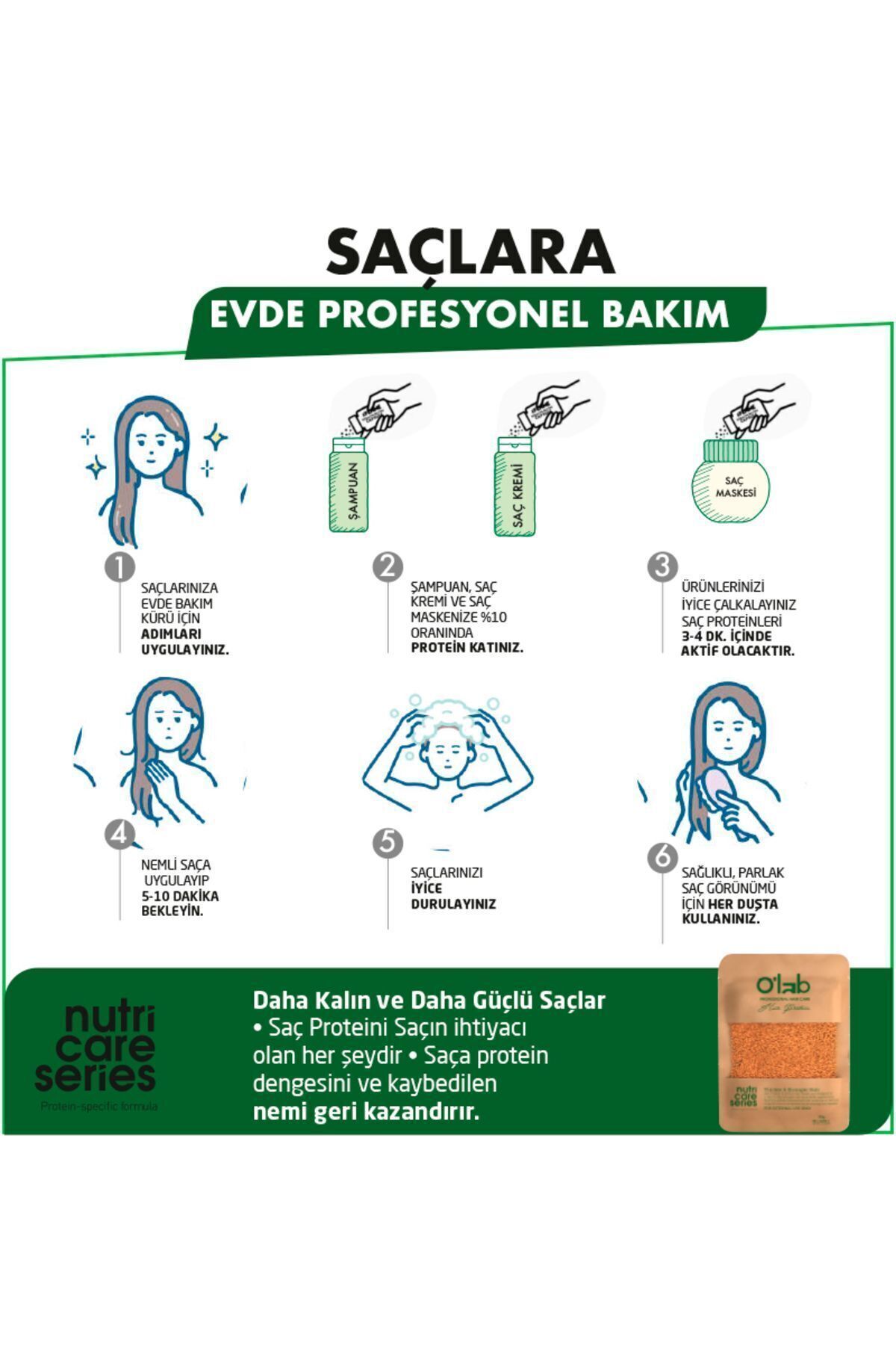 Saç Bakım Proteini, Saç Vitamini — 214 — تصویر 3 از 3
