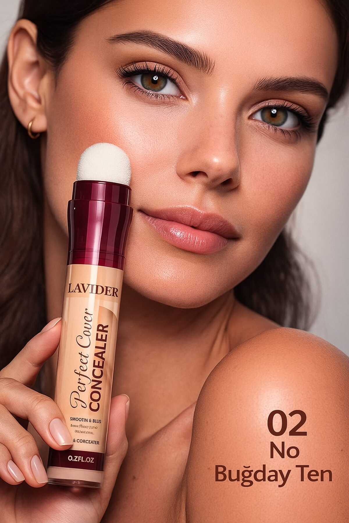 Lavider Yoğun Göz Altı Kapatıcı Concealer Midtone Buğday Ten 02 - Fiyatı, Yorumları