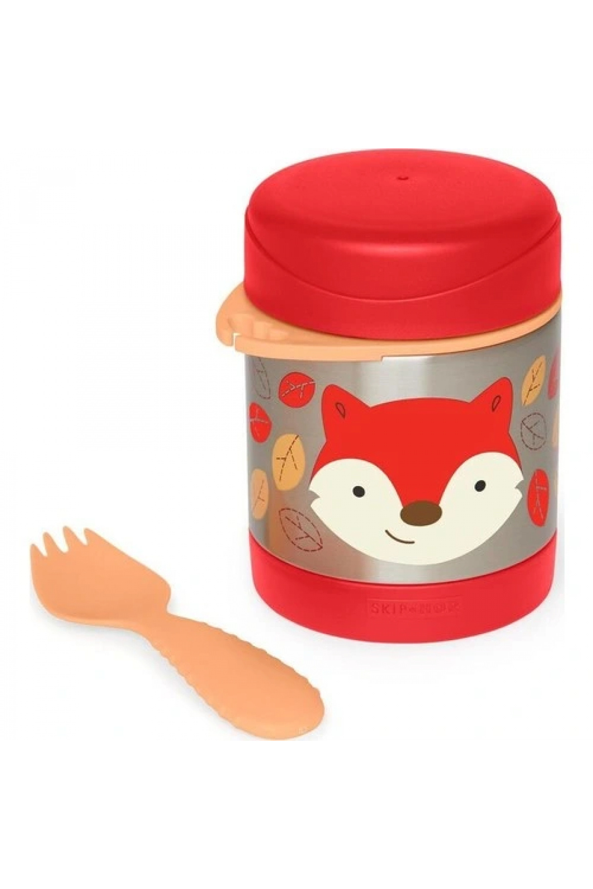 Skip Hop Zoo Paslanmaz Çelik Termos 325 Ml Tilki fotoğrafı 2 (önizleme)
