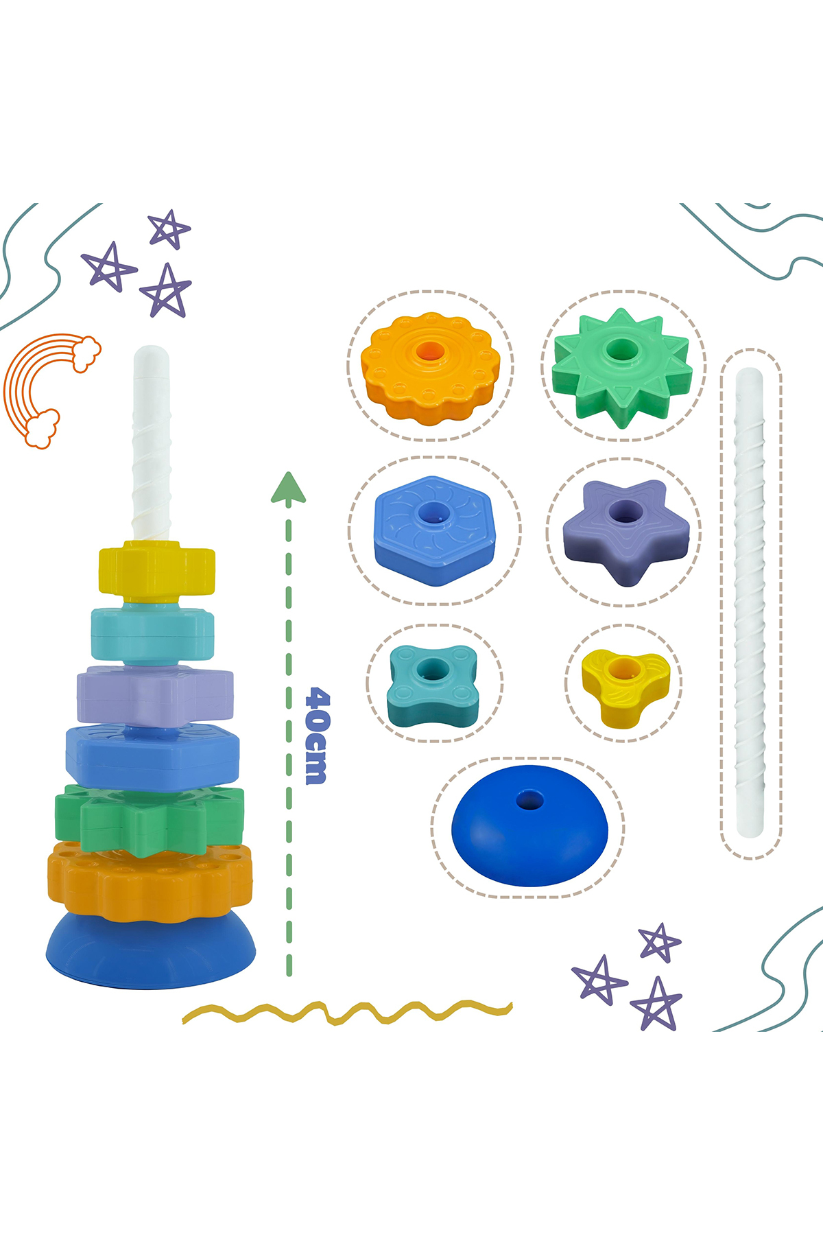 BİRLİK TOYS Dönen Çılgın Kule BİRLİKTOYS fotoğrafı 2 (önizleme)