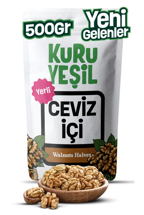 Kuru Yeşil Ceviz İçi - 500 gr - YERLİ - Manisa – Kelebek