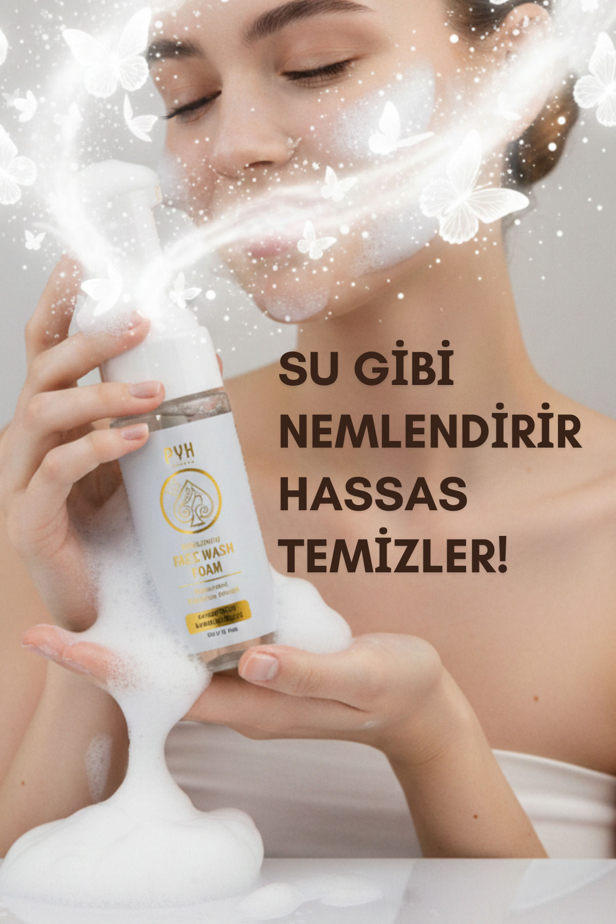 Nemlendirici Yüz Yıkama Köpüğü Canlandırıcı Derinlemesine Temizlik-Niacinamide / Hyaluronic Acid — PYXKOPUK003 — تصویر 8 از 8