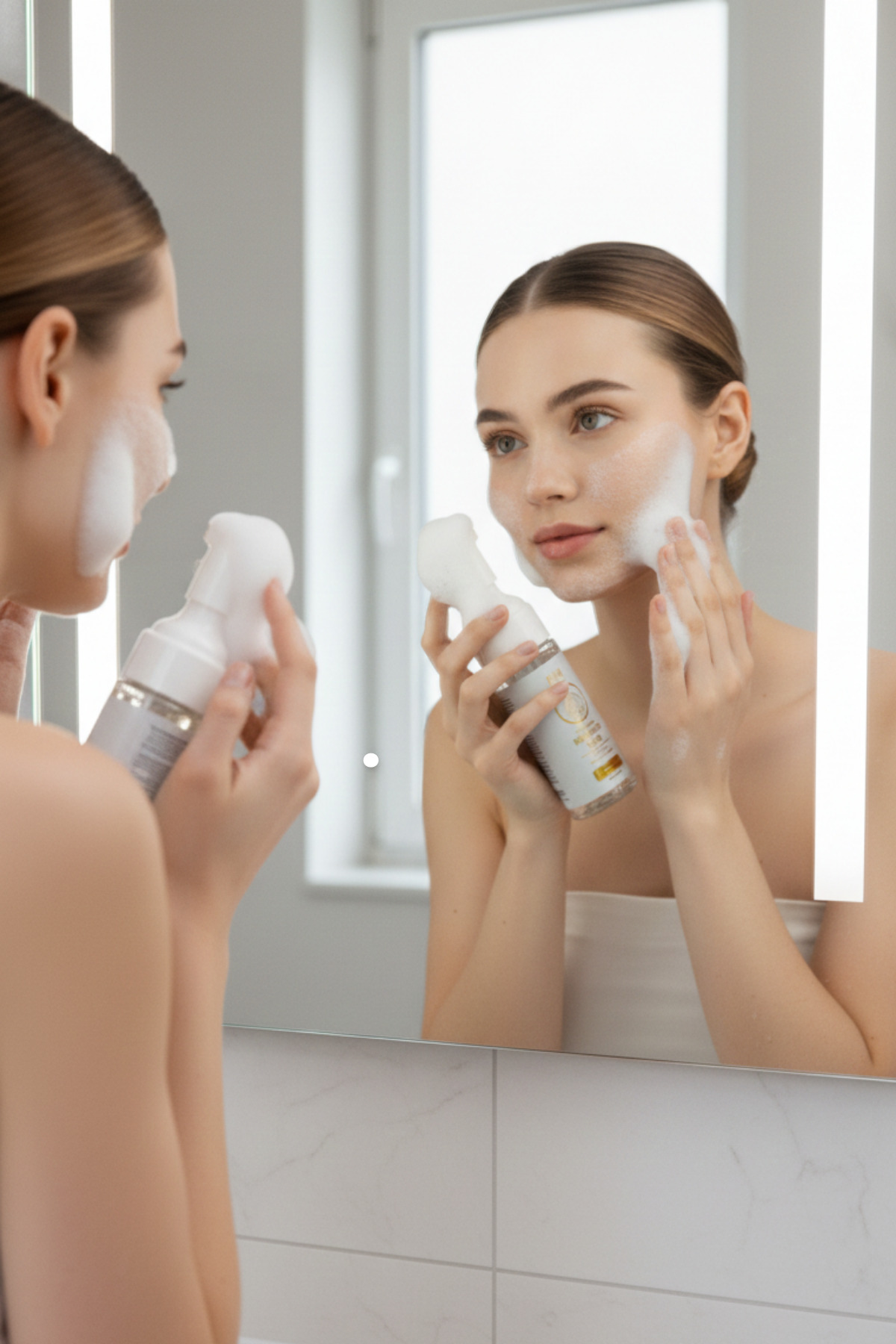 Nemlendirici Yüz Yıkama Köpüğü Canlandırıcı Derinlemesine Temizlik-Niacinamide / Hyaluronic Acid — PYXKOPUK003 — تصویر 4 از 8