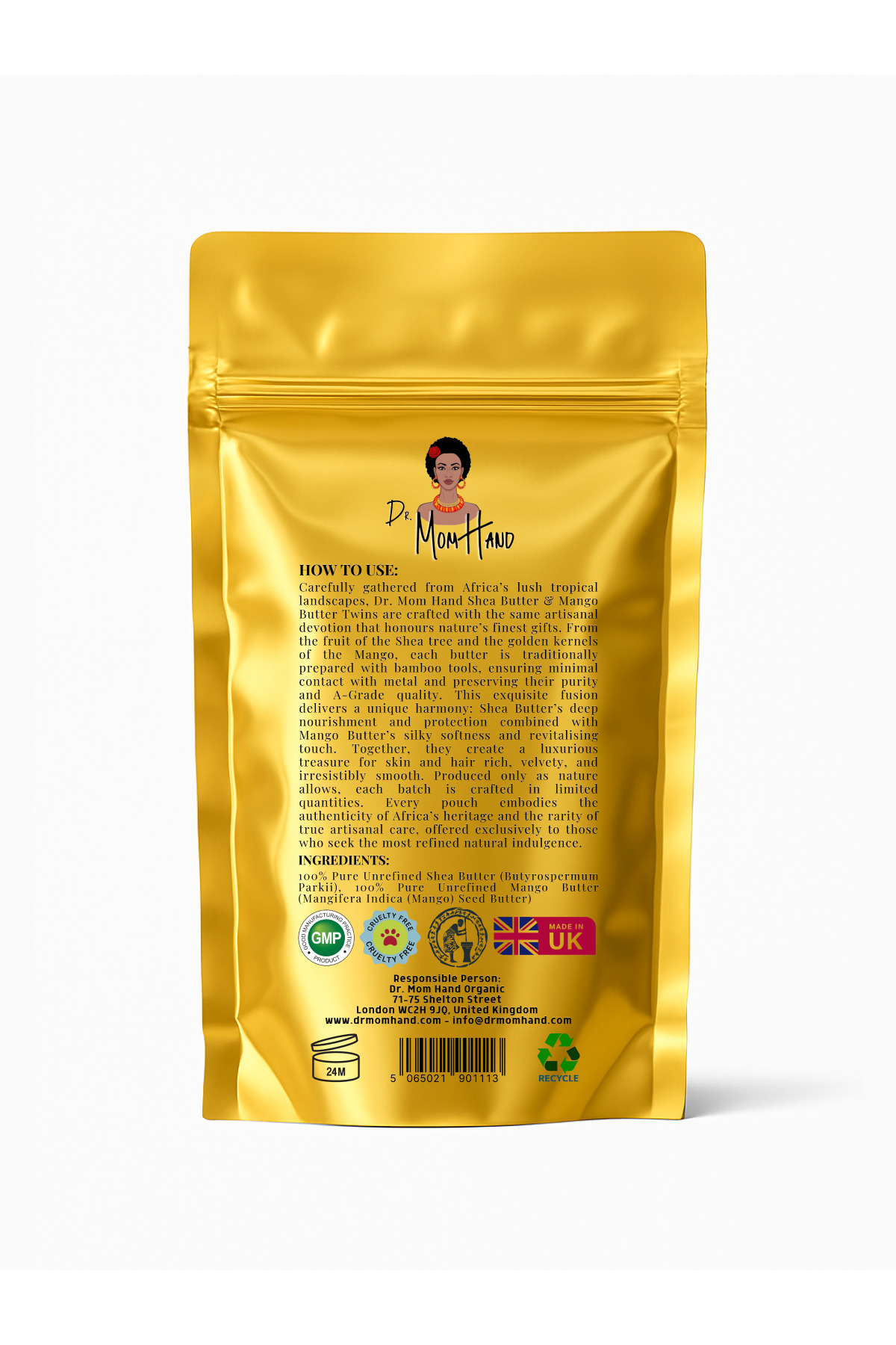 Pure Shea Butter & Mango Butter Twins Nem Bombası 100Gr — Shea&Mango100gr — تصویر 4 از 8
