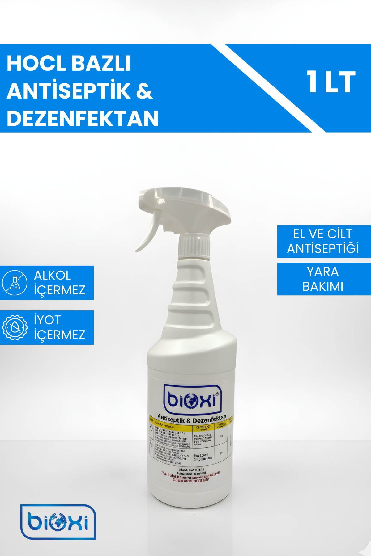 一護様 薬研 7/10迄 Bioxi Hocl Bazlı Yara, Cilt Ve El Bakımı Için Etkili Çözüm