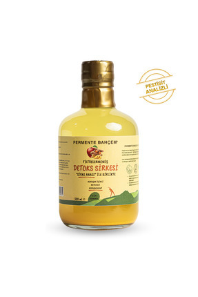 Fermente Bahçem Doğal Detoks Sirkesi 500 ml (PESTİSİT ANALİZLİ)