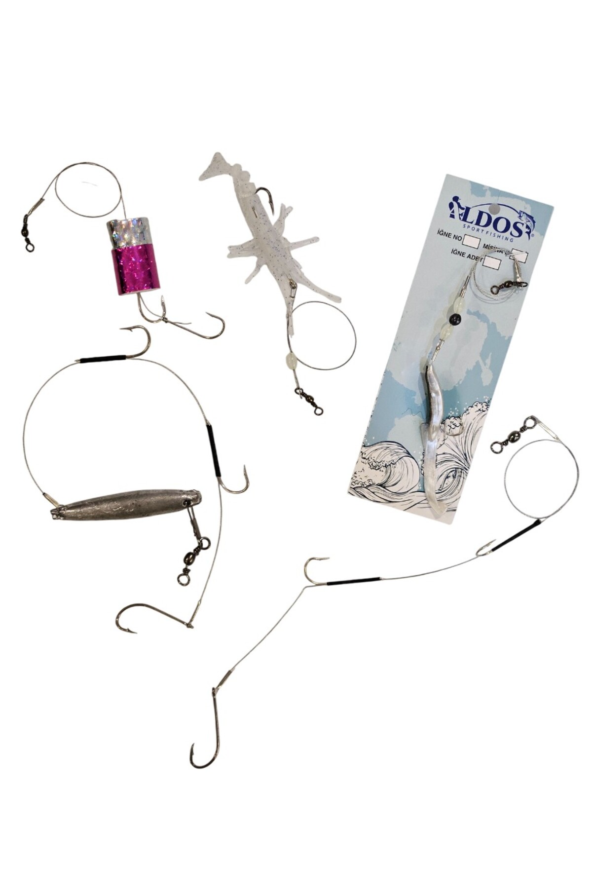 Bluefish Bass Hunter Steel Wire Leaded Long Fishing Line Bluefish Set Full Set Bluefish Set