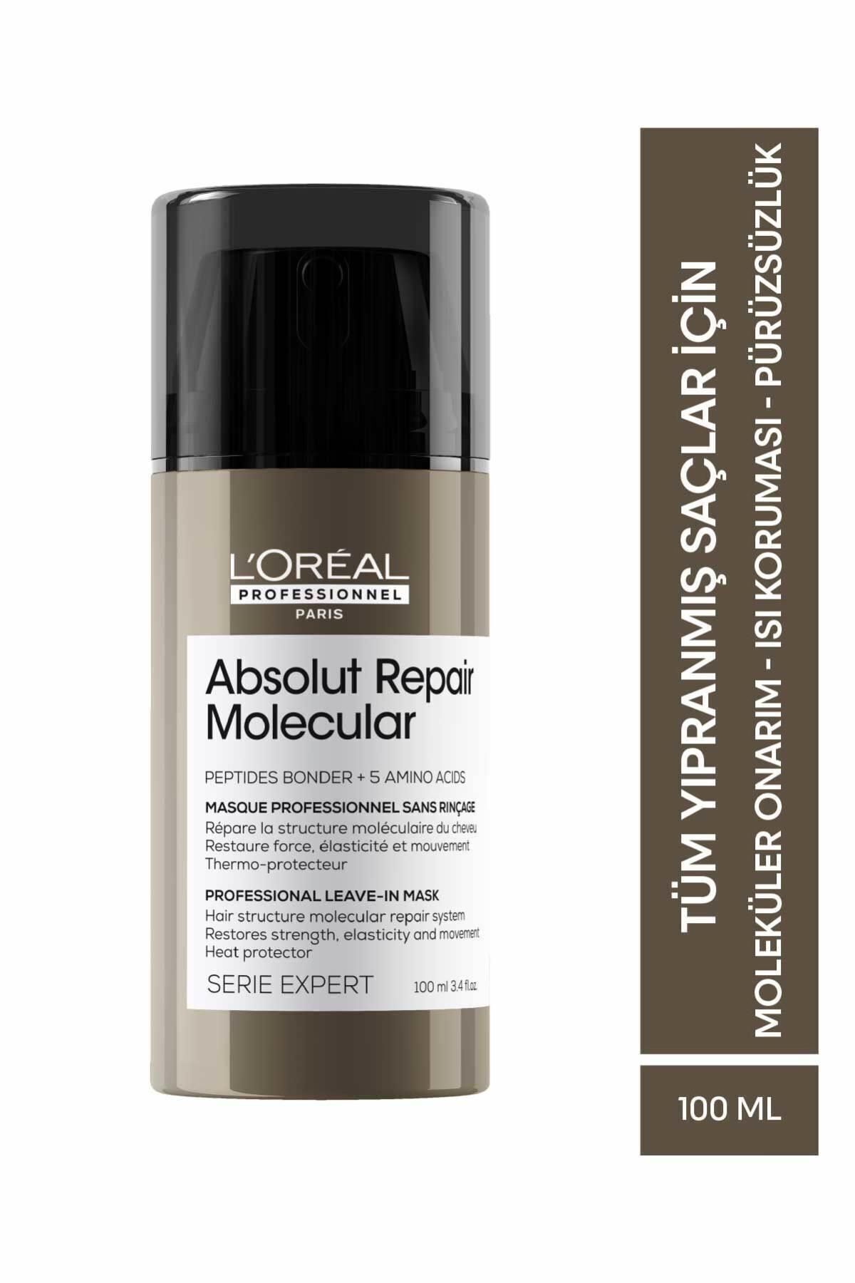 Serie Expert Absolut Repair Molecular Onarıcı Saç Bakım Seti - Şampuan-Maske — 3474637153564S3 — تصویر 3 از 7