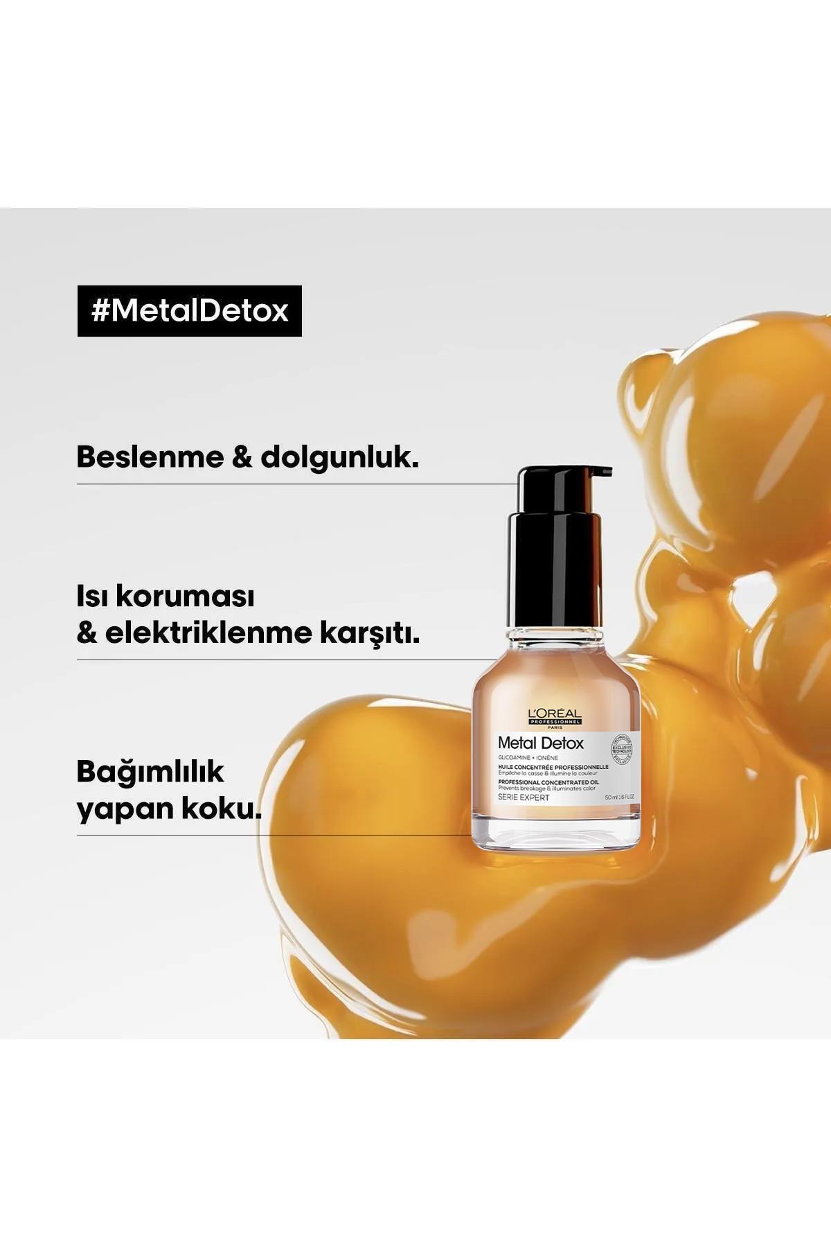 Serie Expert Metal Detox Işlem Görmüş Ve Yıpranmış Saçlar Için Metal Karşıtı Saç Bakım Seti — 30158078S9 — تصویر 6 از 8