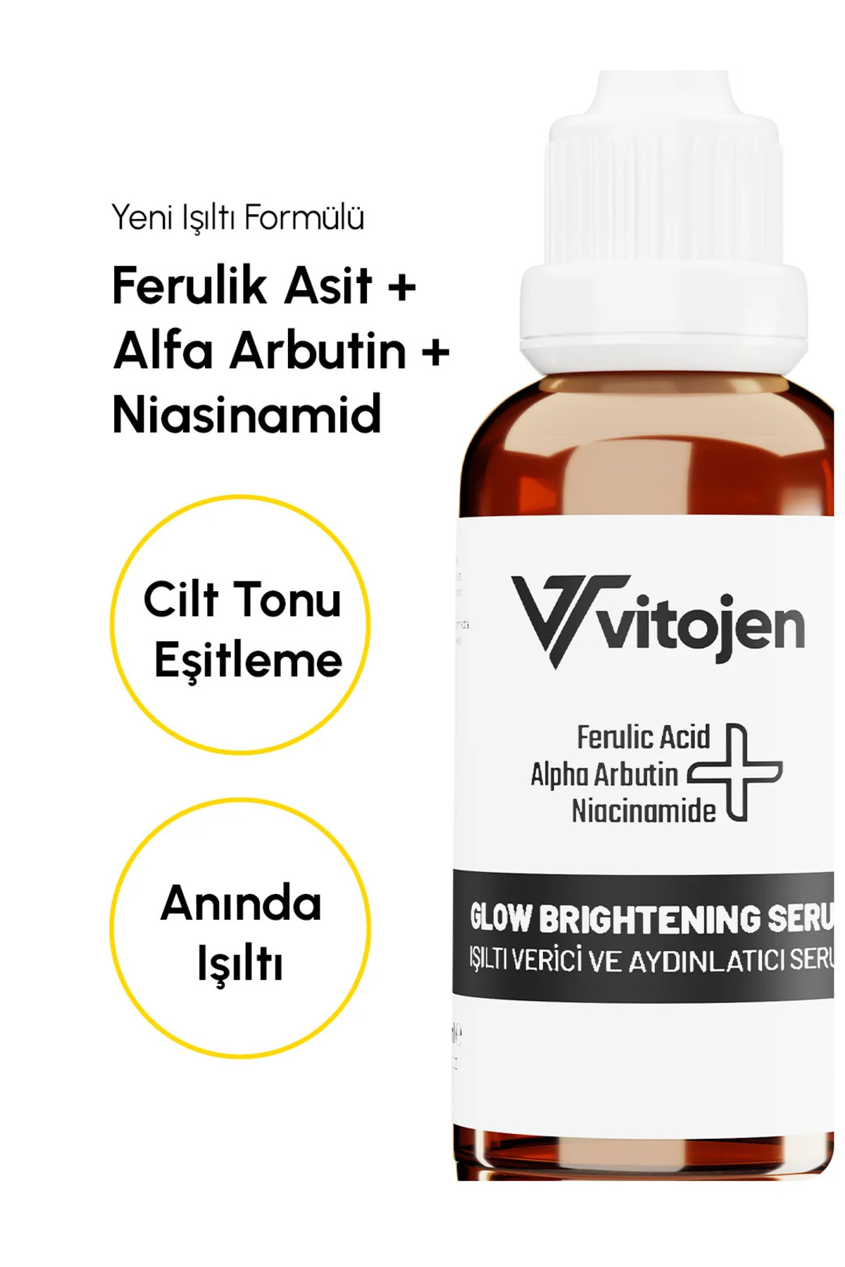 Aydınlatıcı Serum | Cilt Tonu Eşitleyici & Leke Görünümünü Azaltıcı Formül — 20 — تصویر 3 از 5