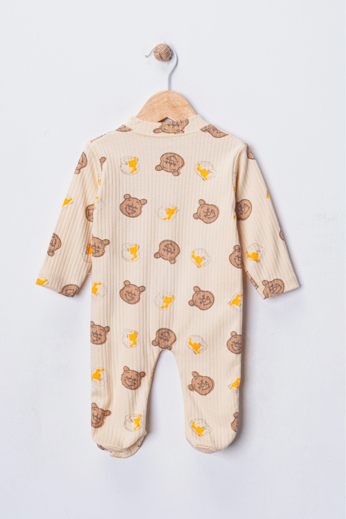 ENİA BABY Erkek Bebek 2 Adet %100 Pamuklu Patikli Tulum Seti fotoğrafı 4 (önizleme)