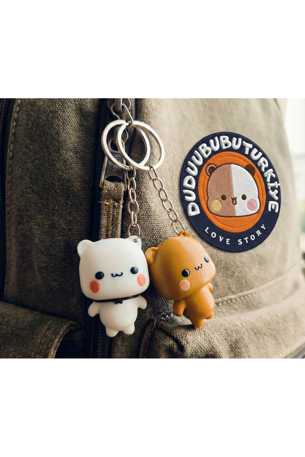 İLSADESİGN Dudu ve Bubu Çift Anahtarlık