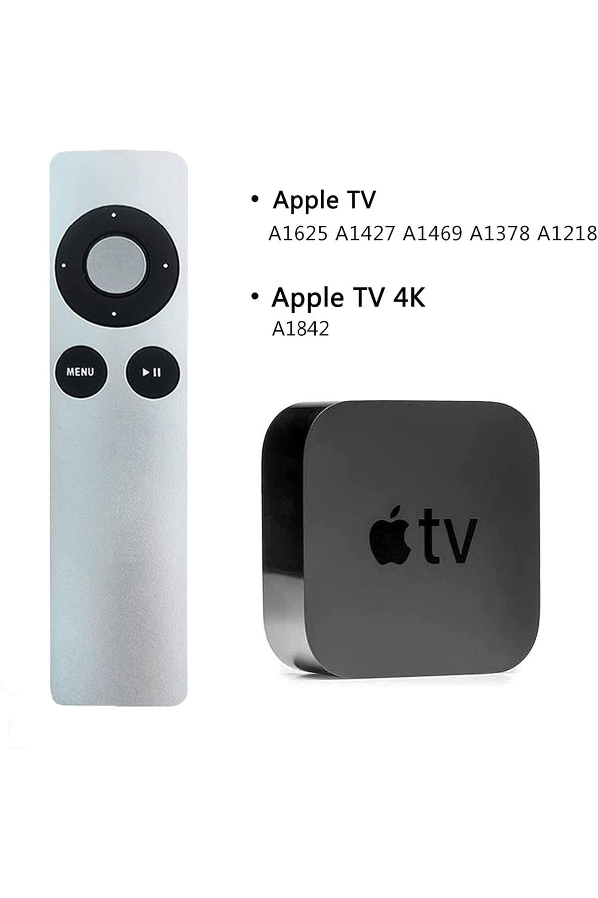 Zapex Apple Tv Kumandası 1 2 3 4 Ses Komutsuz - Fiyatı, Yorumları