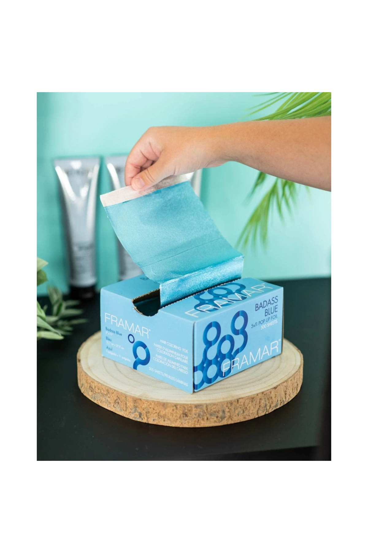 BadAss Blue Pop Up Foil Kesilmiş - Katlanmış Folyo 13x30 cm 500 Yaprak — 124679 — تصویر 2 از 2
