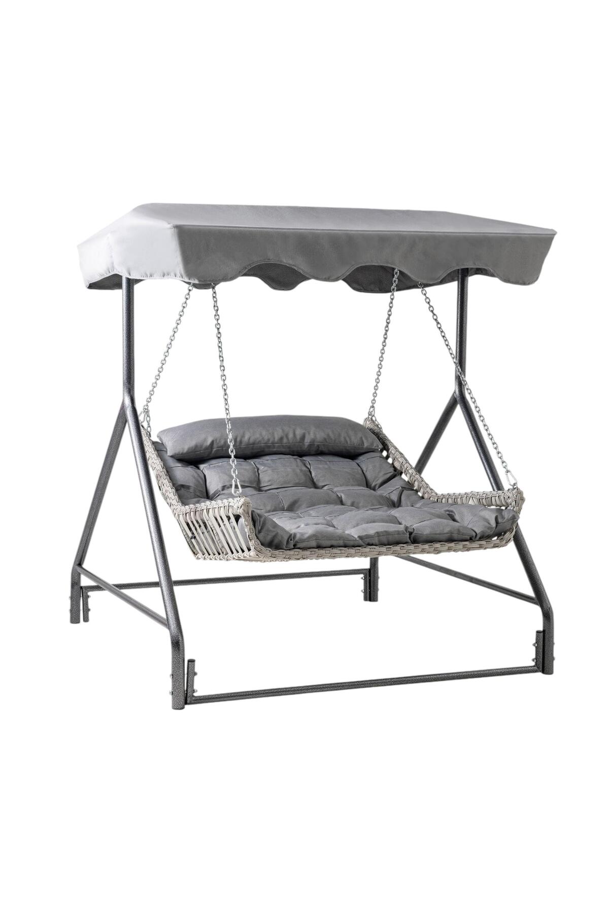 Capri Bed Rattan Garden Swing | Balcony Swing