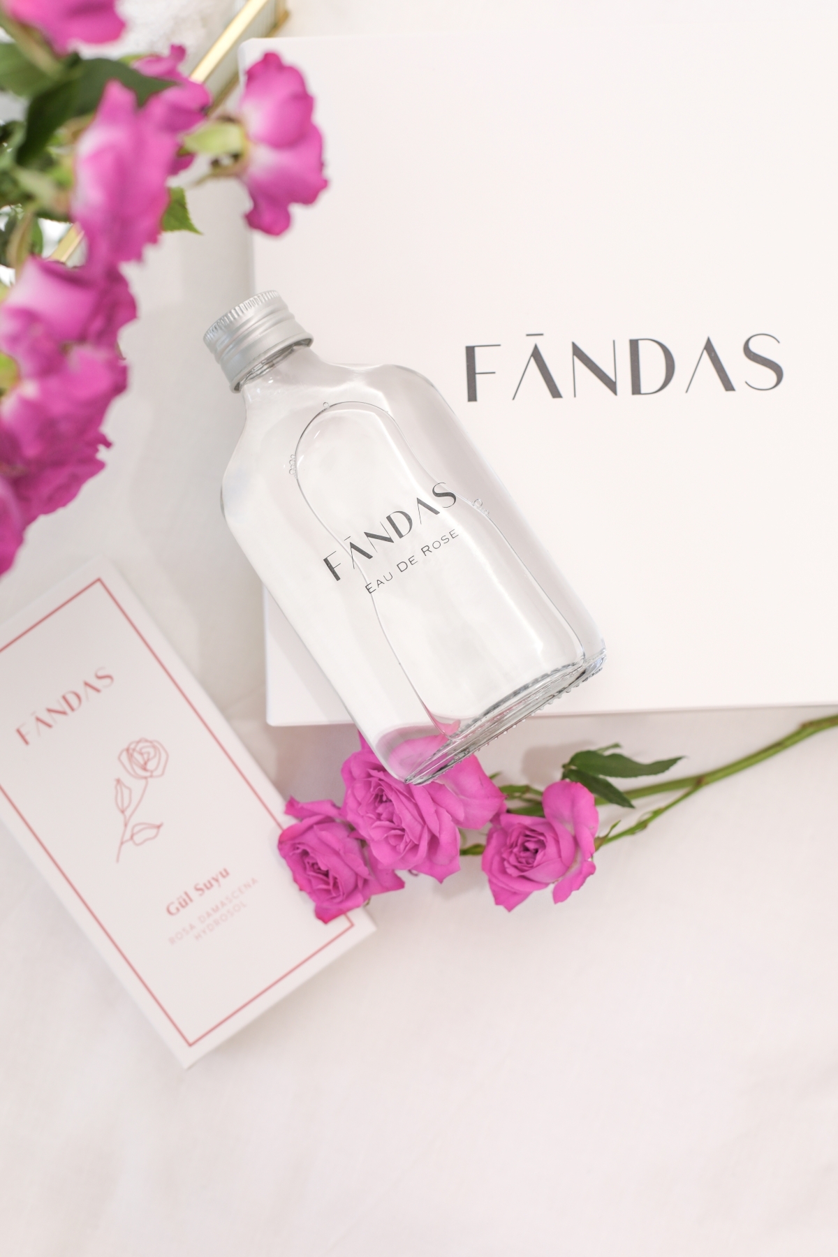 %100 Doğal Gül Suyu 200 ml Yağı Alınmamış Saf Gül Toniği Gözenek Sıkılaştırıcı Aydınlatıcı — 8683548260710 — تصویر 8 از 8