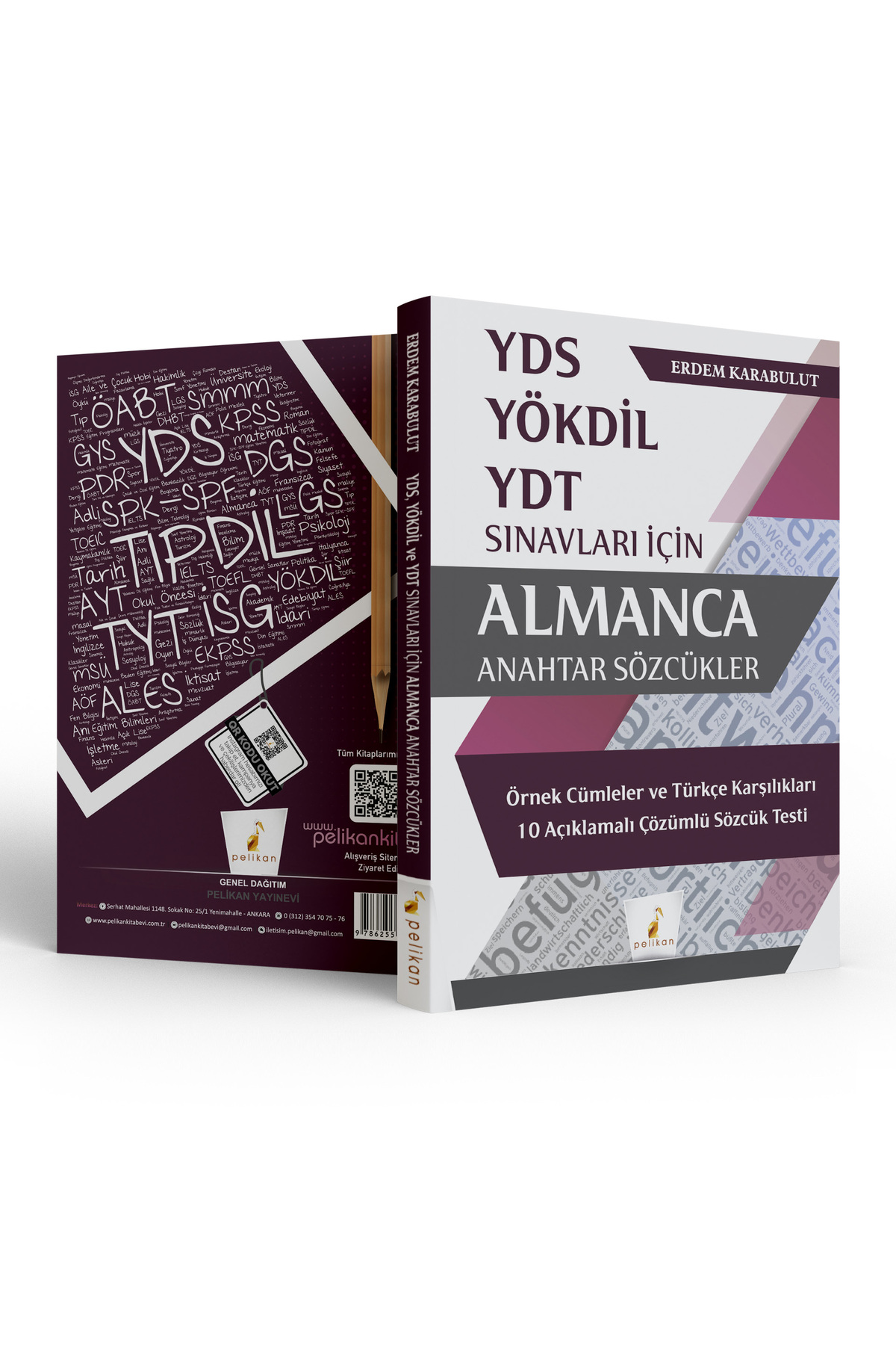 Pelikan Kitabevi YDS YÖKDİL ve YDT Sınavları İçin Almanca Anahtar