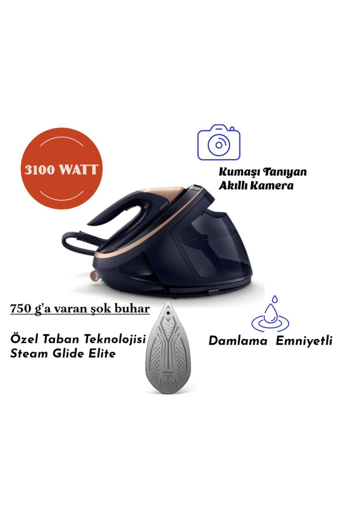 Philips Kumaşı tanıyan akıllı kamerasıyla, Perfectcare Ütü 9 Bar Psg9050-20