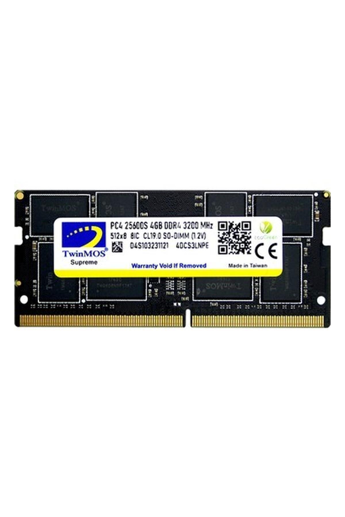 TwinMOS DDR4 4GB 3200MHz Notebook Ram (MDD44GB3200N)