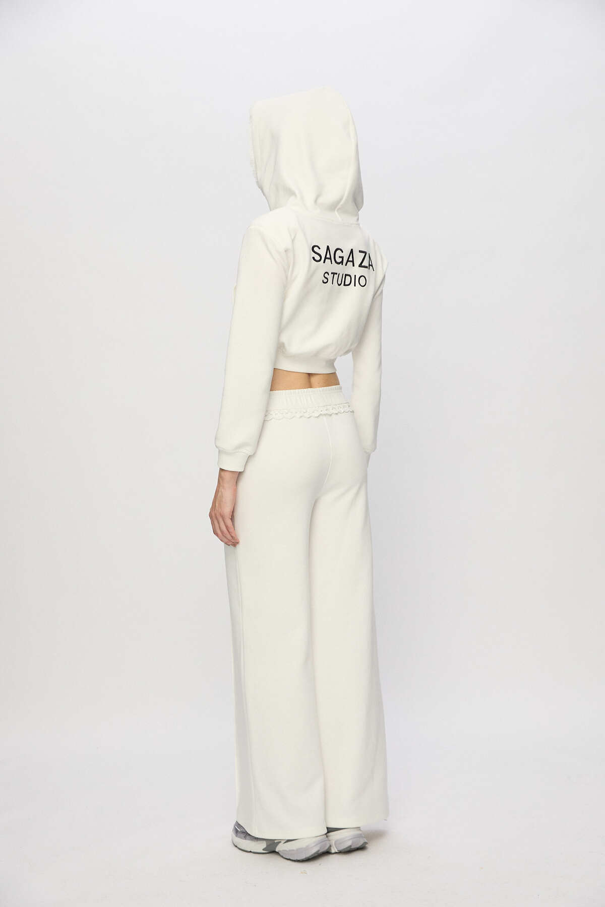 Sagaza Studio  SS6109 Mini Kapşonlu Sweatshirt - Görsel 6