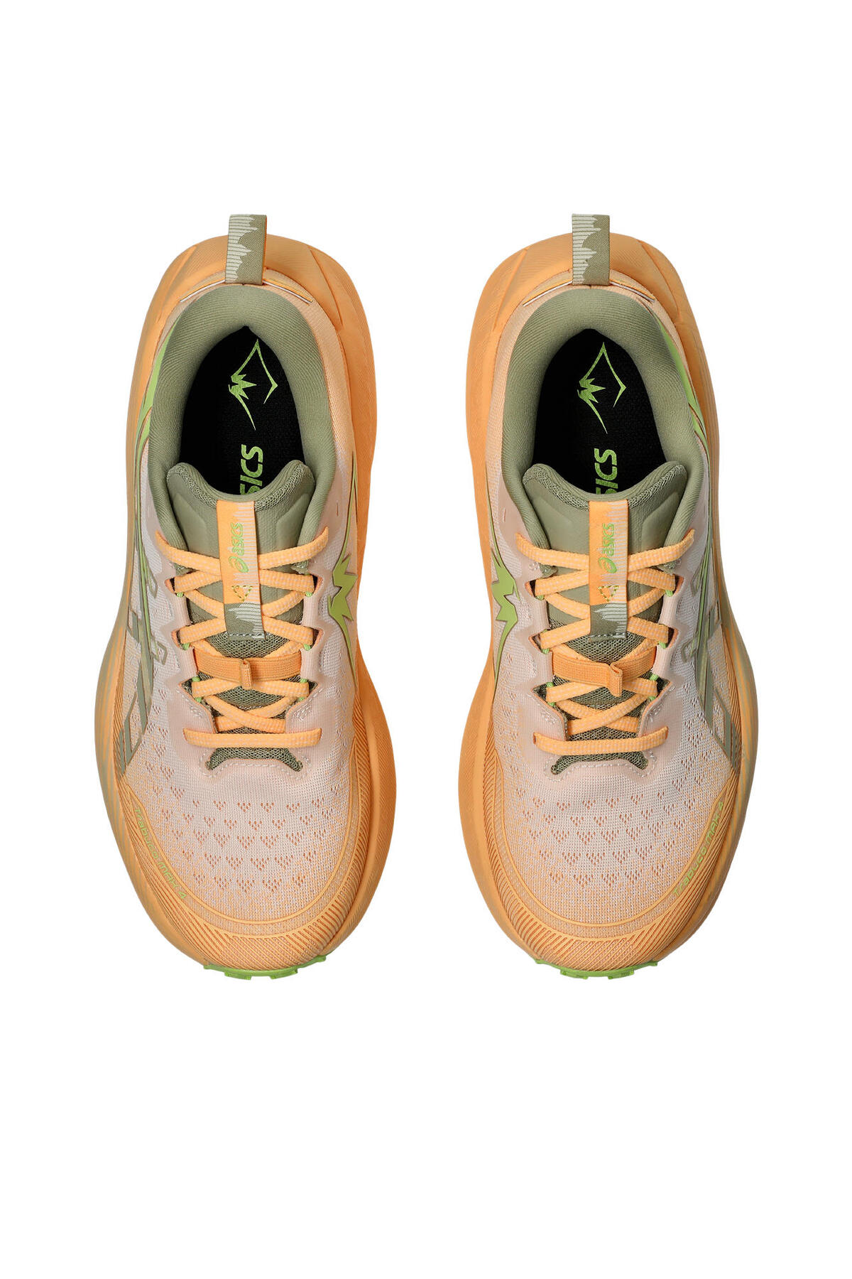 Asics  Trabuco Max 4 Erkek Bej Yeşil Outdoor Koşu Ayakkabısı 1011B976-101 - Görsel 7