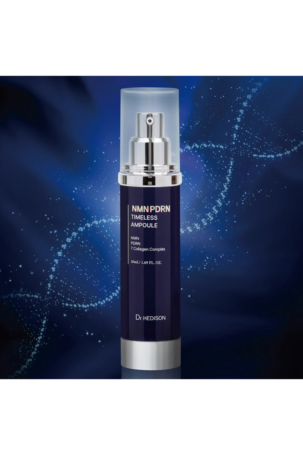 NMN ve PDRN İçeren Yaşlanma Karşıtı Yüz Ampulü 50 ml – NMN PDRN Timeless Ampoule, Somon DNA ve Salyangoz Mukusu Özü içeren Kırışıklık Karşıtı Serum — hedisonpdnr — تصویر 3 از 9