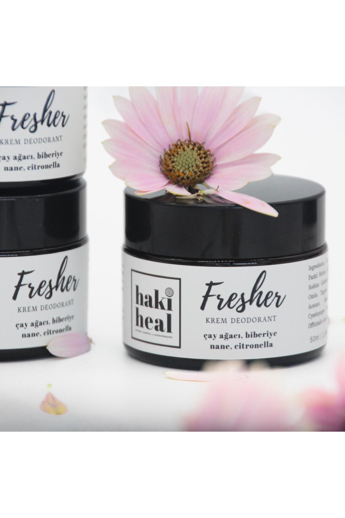 アンナ☘️アンファテイ　スキンケアNA3マッIF3リフ3エッ2グリ2 計13 Haki Heal Fresher- Doğal Krem Deodorant- Çay ağacı, Biberiye, Nane