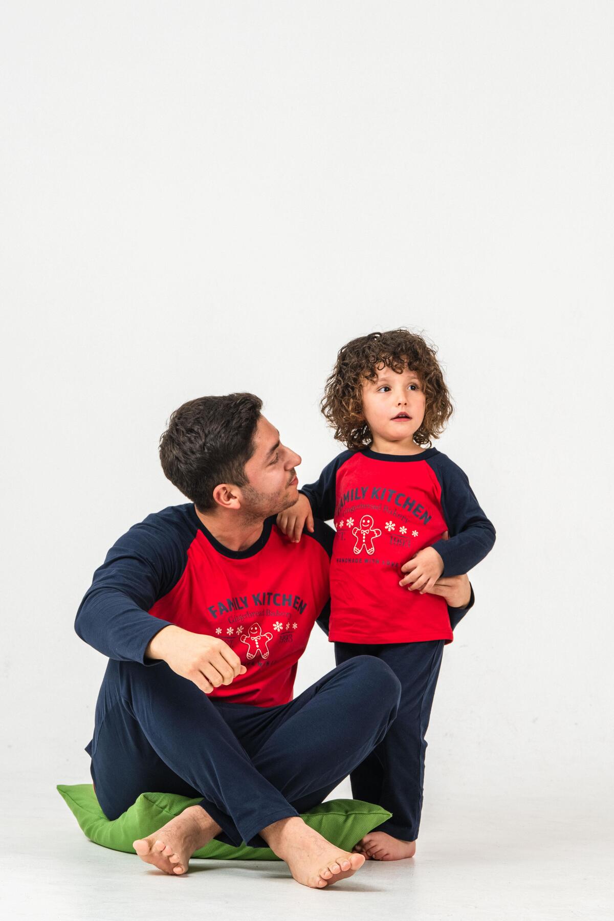 Mışıl Kids Family Kitchen Baskılı Erkek Çocuk Pijama Takım fotoğrafı 7 (önizleme)