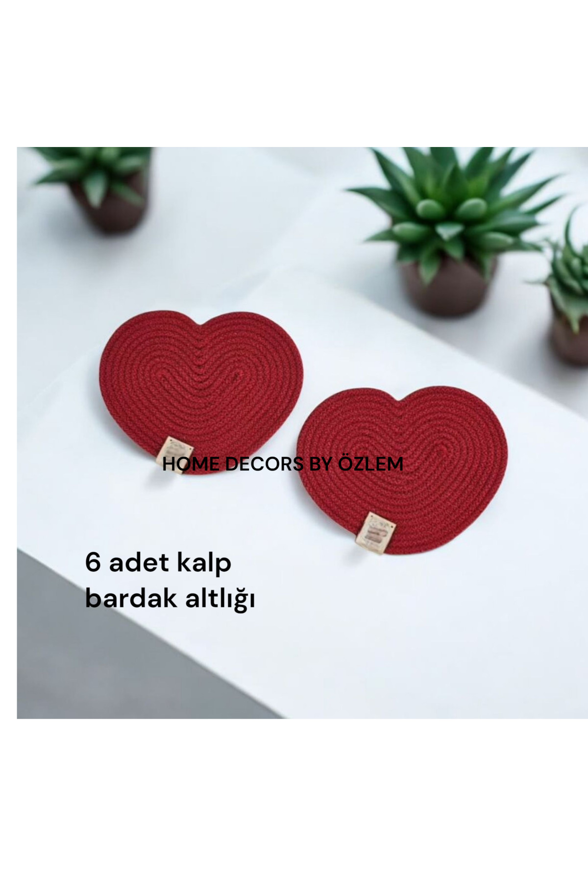 6 pcs coaster coaster decoration organizer organizer handmade