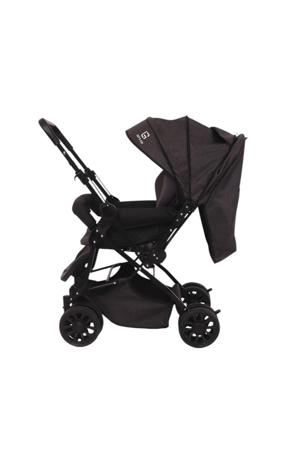 Let's Go ÇİFT YÖNLÜ ECO COMFORT BEBEK ARABASI fotoğrafı 4 (önizleme)