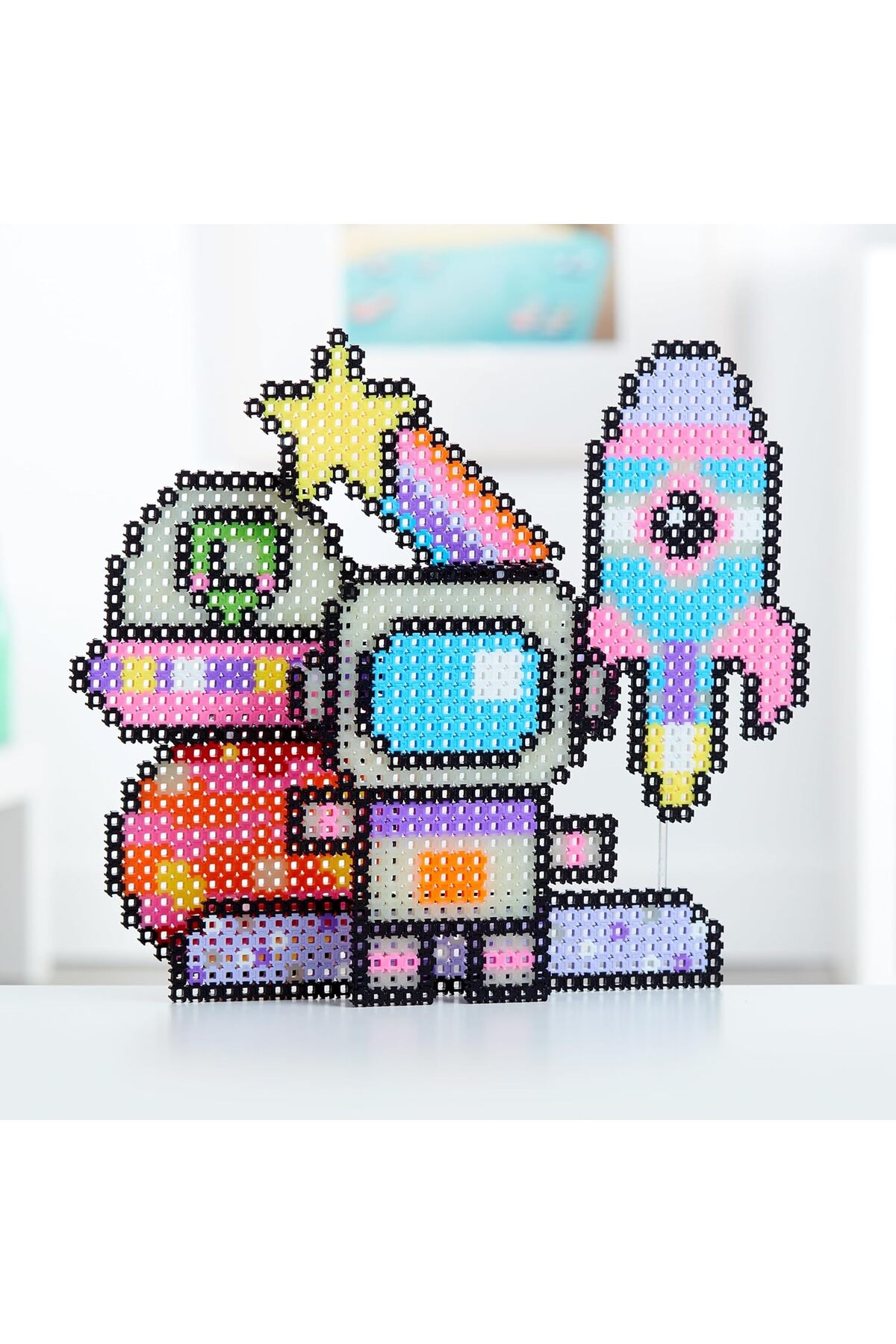 پک تم سیمبریکس درخشش کهکشانی - بیش از ۱۵۰۰ بریکس، اسباببازی خلاقانه استیم برای سنین ۵ سال به بالا