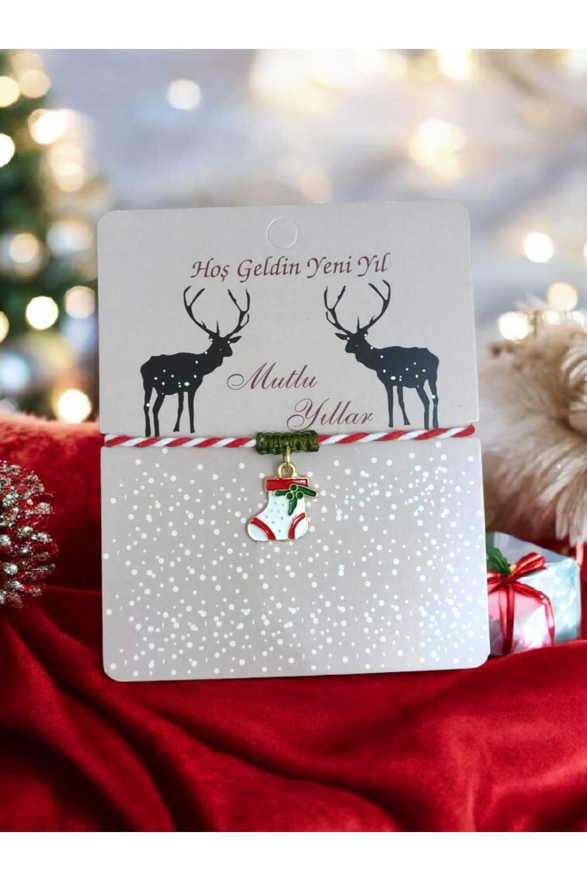 henahera accessory 2026 Yılbaşı Bilekliği Yeni Yıl Hediyesi Marteniçka Şans Bilekliği