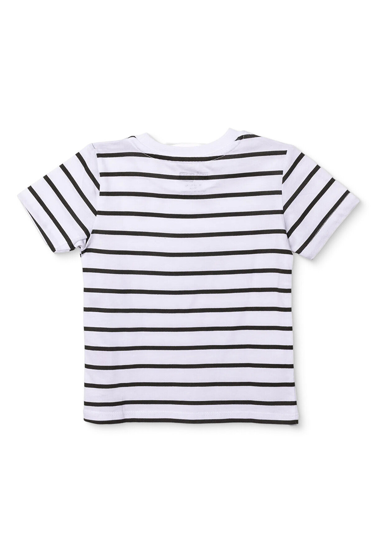 ebebek Hello Baby HelloBaby Erkek Bebek Tshirt Süprem Bisiklet Yaka Kısa Kol fotoğrafı 2 (önizleme)