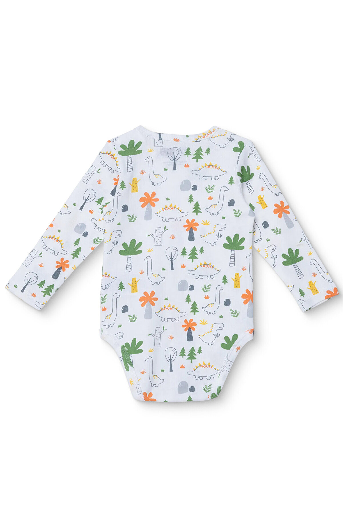 ebebek Hello Baby HelloBaby Erkek Bebek Uzun Kol Body İnterlok Çıtçıtlı Yaka Uzun Kol fotoğrafı 2 (önizleme)