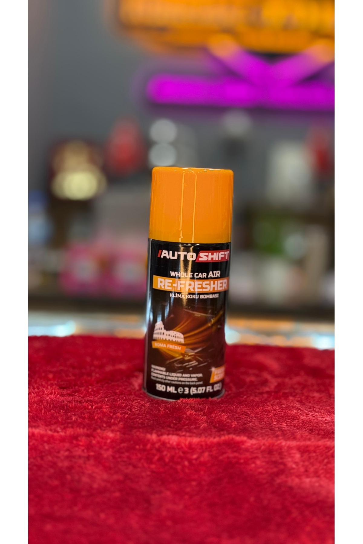 Korkmaz Oto Market & Aksesuar Auto Shift Klima Koku Bombası Roma Fresh