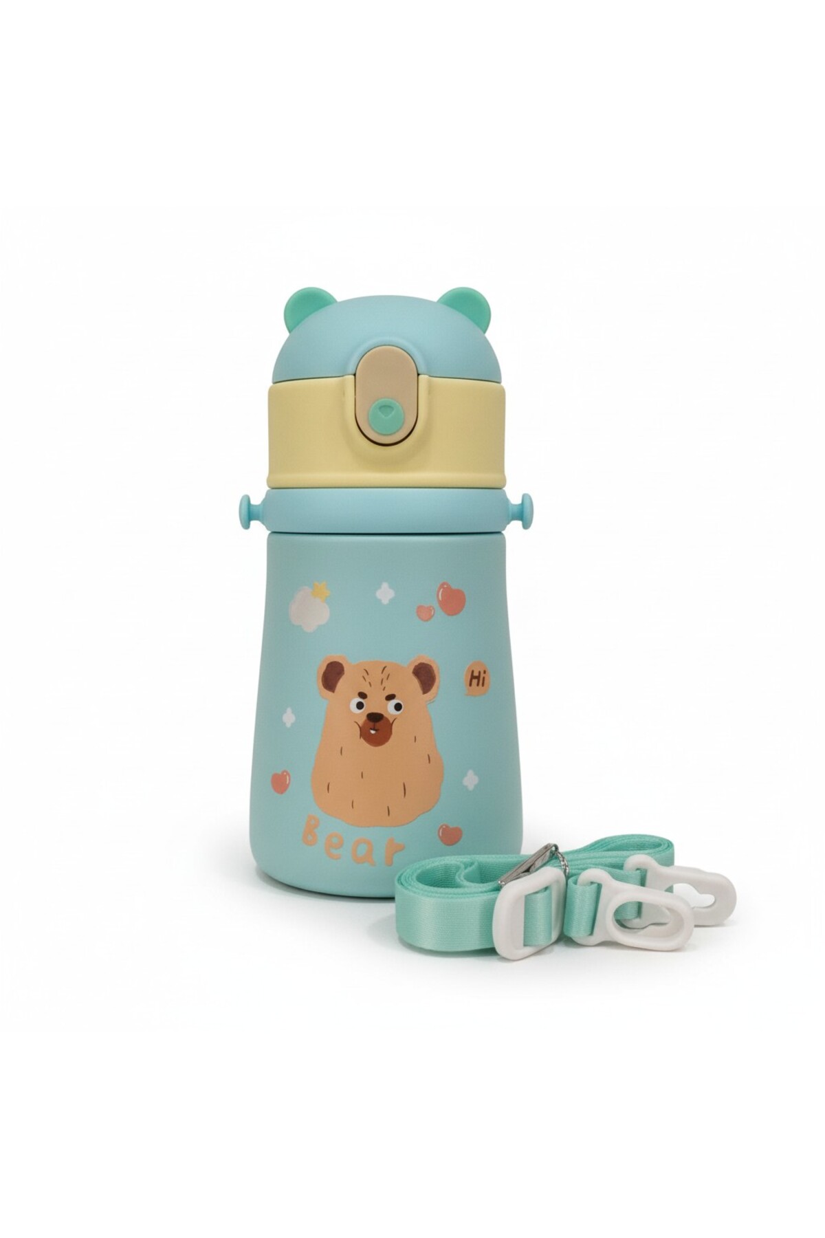 Tantitoni Soft Ice Bear Kids Askılı Paslanmaz Çelik Termos 380 ML fotoğrafı 6 (önizleme)