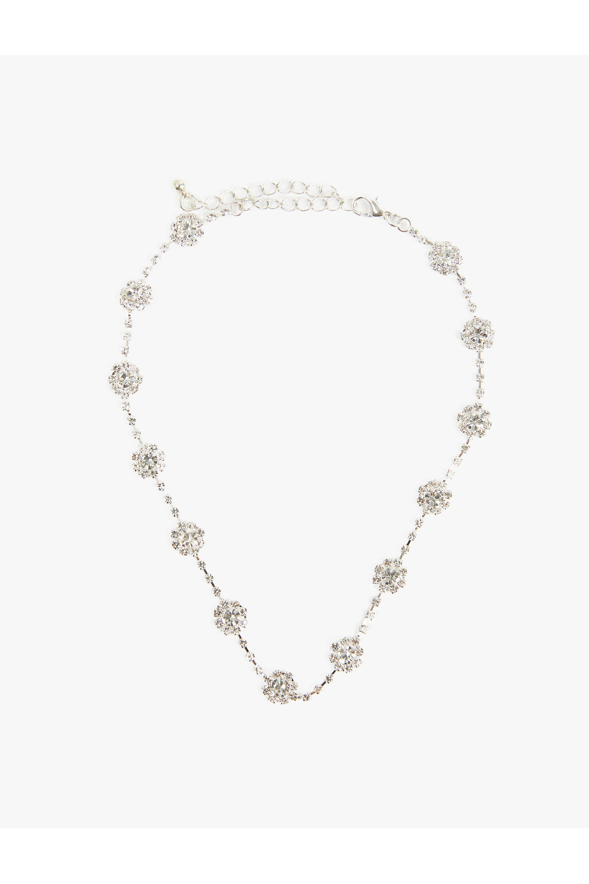 Koton Taşlı Çiçekli Kolye - X Sibil Çetinkaya