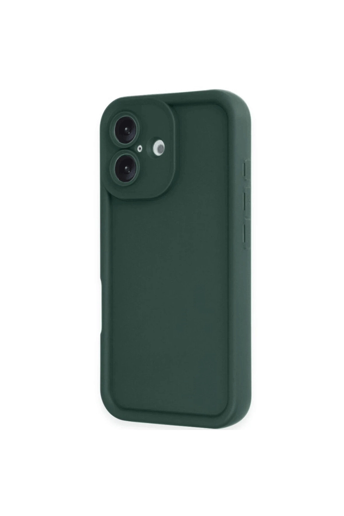 iPhone 16 Kılıf Kamera ve Kenar Koruma Çıkıntılı Soft Renkli Silikon Kapak