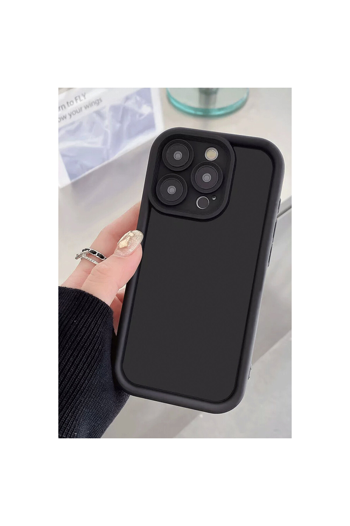 Samsung Galaxy A06 Kılıf Kamera ve Kenar Koruma Çıkıntılı Soft Renkli Silikon Kapak