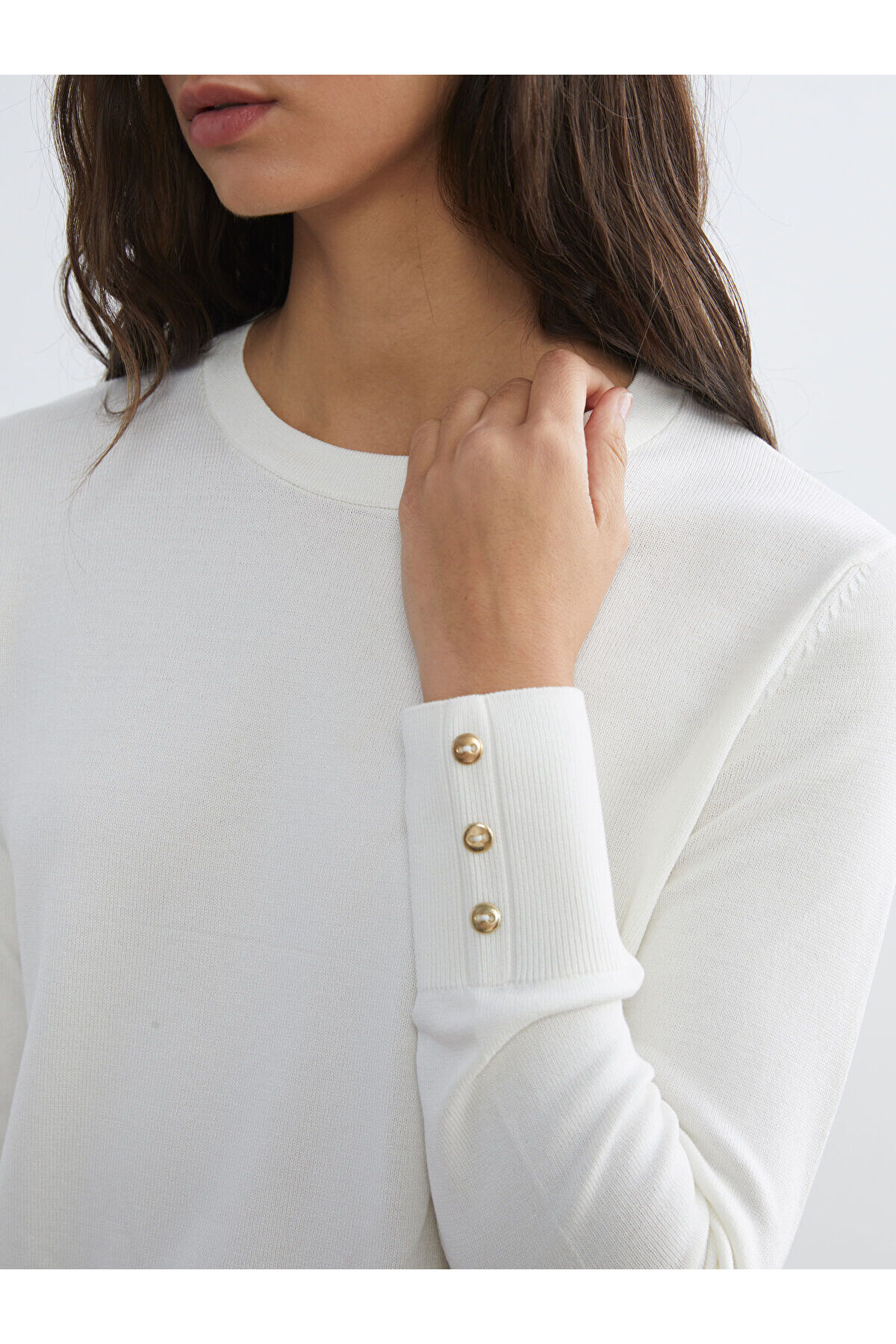 LC Waikiki Bisiklet Yaka Kadın Triko Kazak fotoğrafı 2 (önizleme)