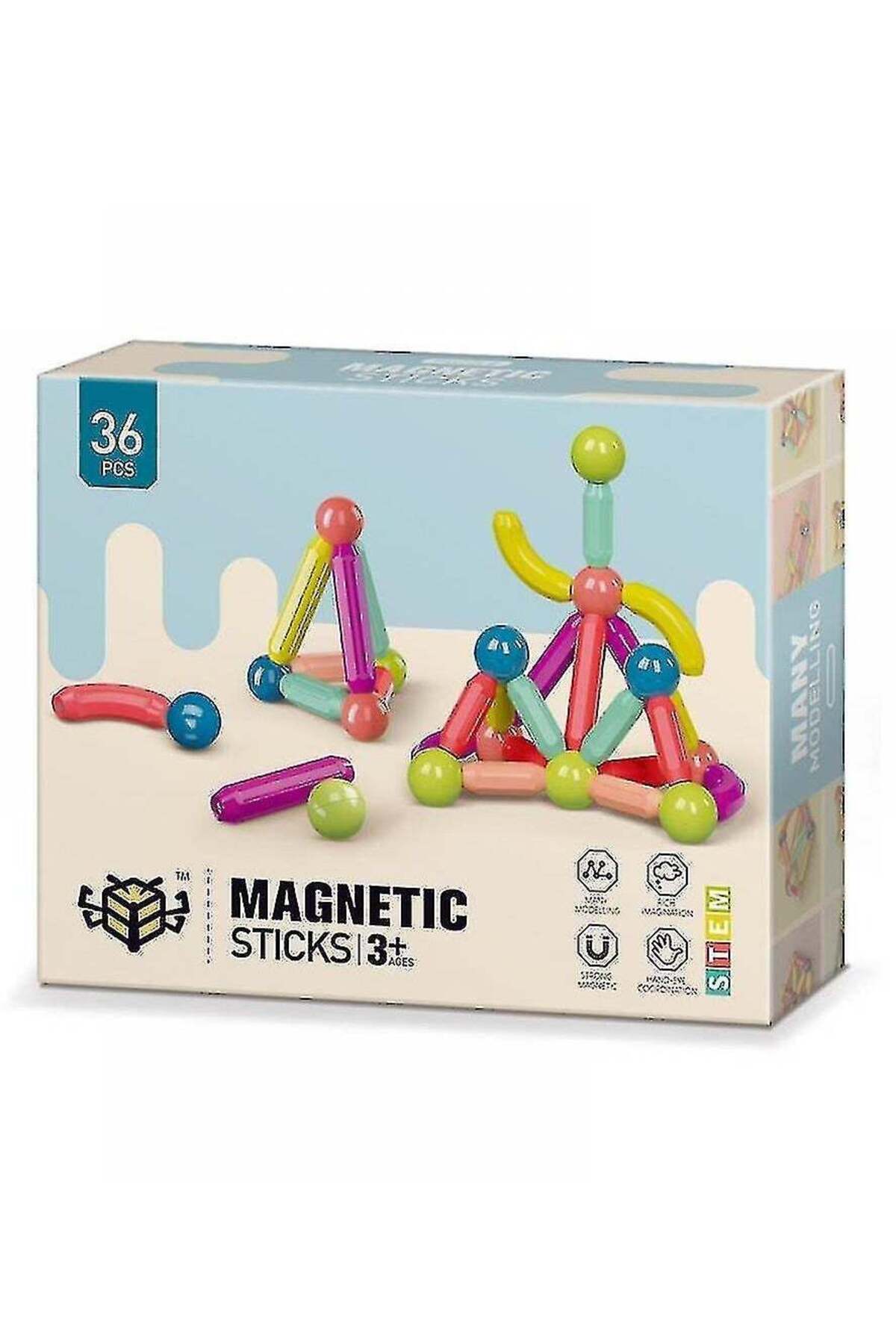 مغناطیسی و مجموعه میله‌ها، بلوک‌های ساختنی، اسباب‌بازی‌های مغناطیسی، بلوک‌های چوبی اسباب‌بازی، هدیه برای پسران G