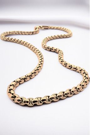 AK STORE SİLVER Gümüş Kaplama 316 L Paslanmaz Çelik Orion Bombeli Kare Arnavu...