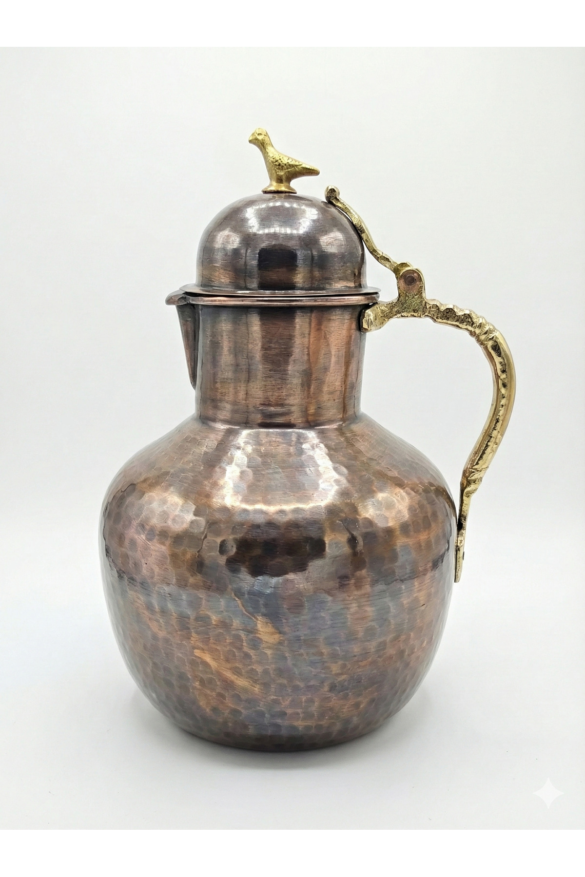Copper Traditional Hand Embroidered Jug 3 L