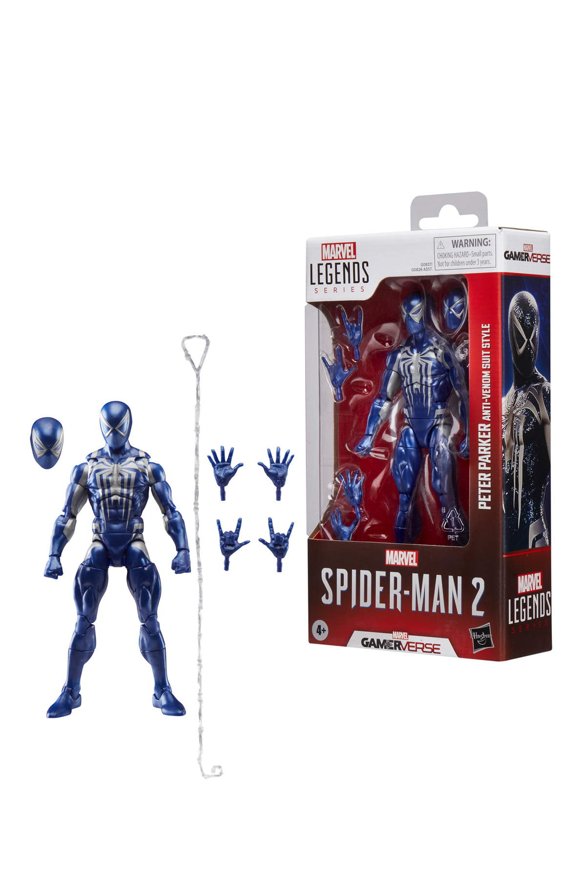 MARVEL Legends Gamerverse Peter Parker Anti-Venom Suit Style
