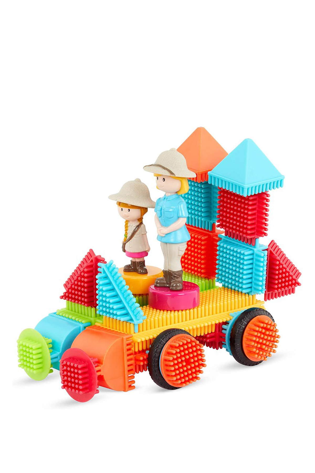 مجموعه اسباببازی ساختنی سافاری ۸۵ تکه، مناسب کودکان ۲ سال به بالا