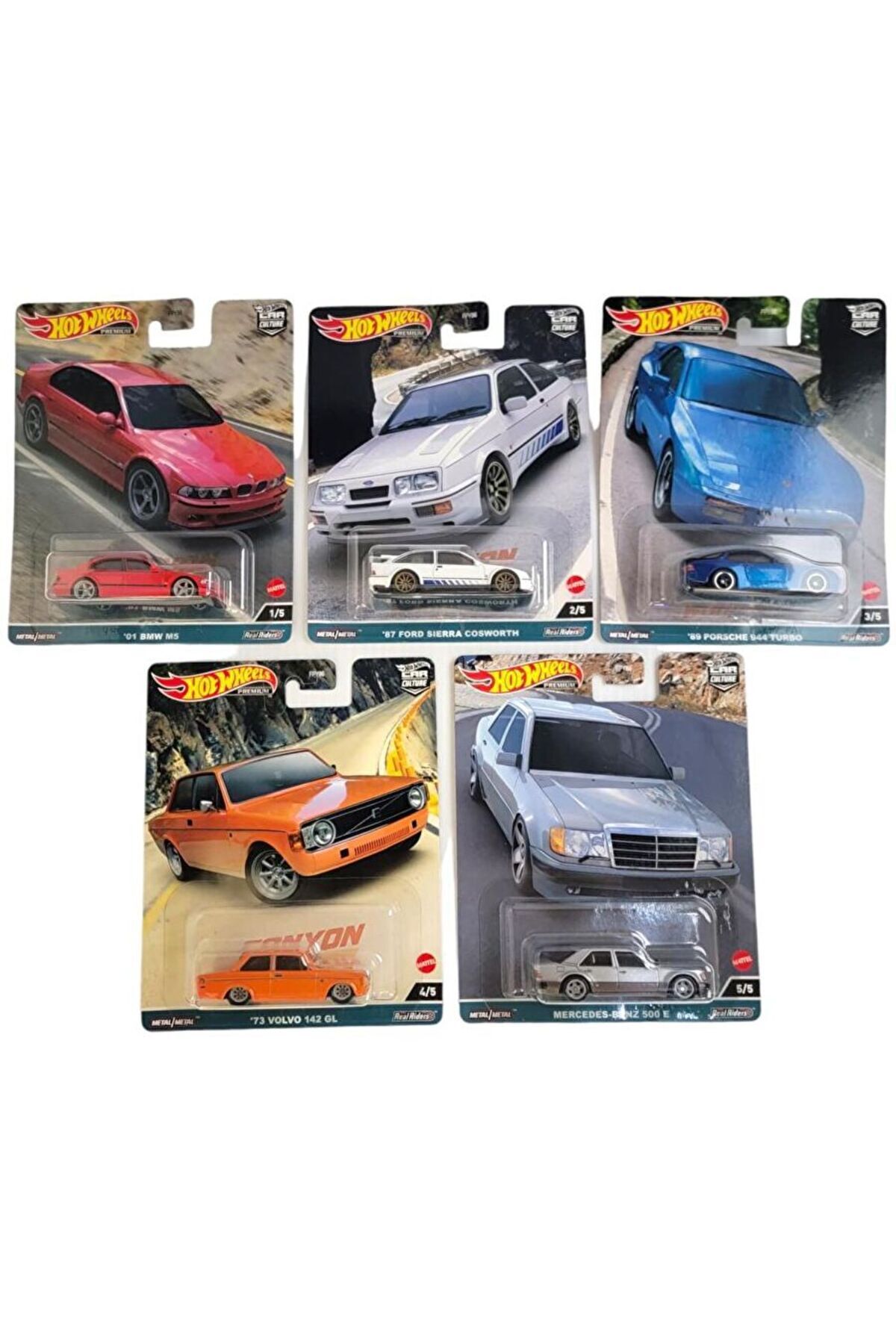 HOT WHEELS Premium Car Culture Series FPY86 Canyon Warriors Set
