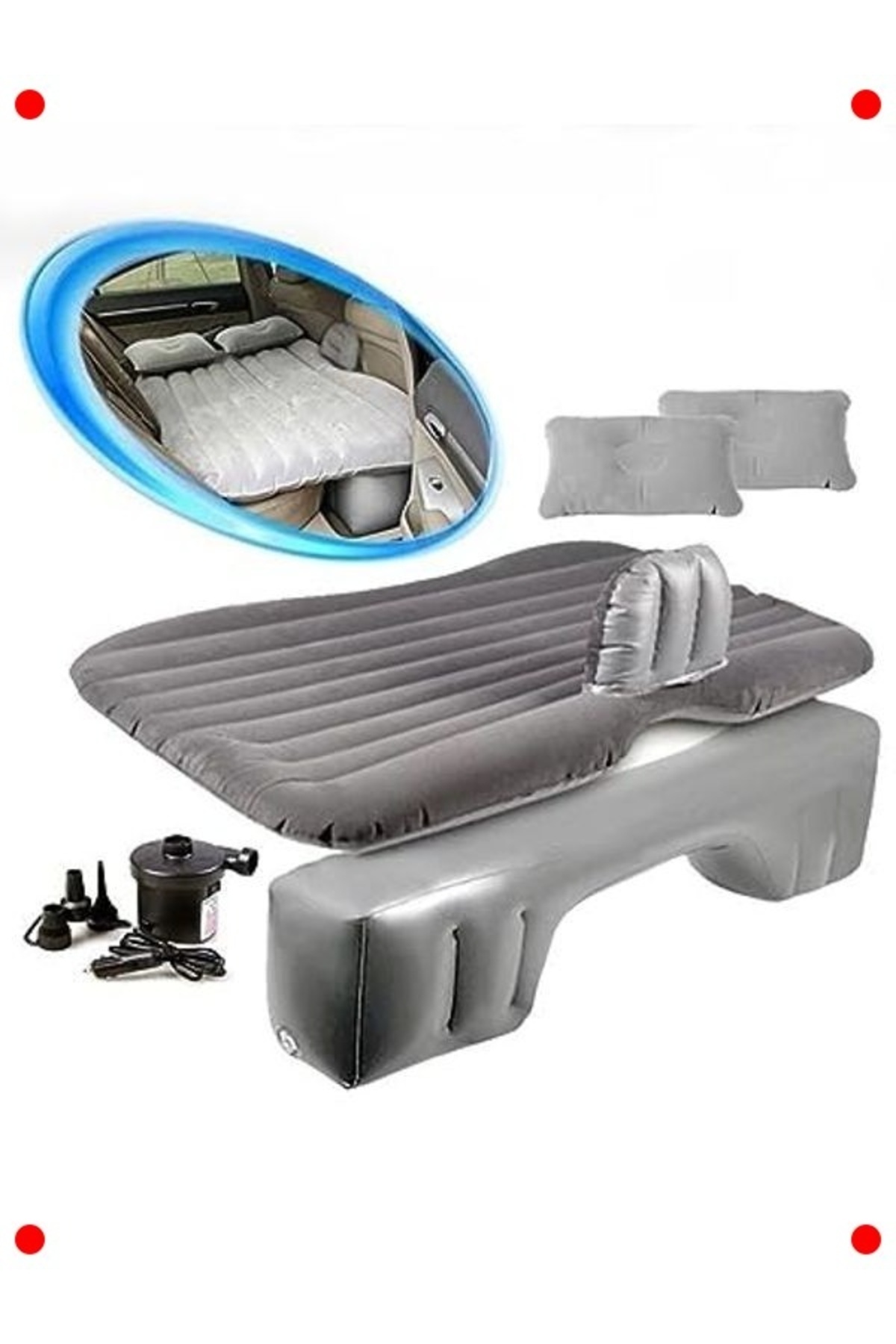 ulupazarlama Araç İçi Şişme Yk, Arka Koltuk Uyum